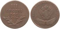 Cu III Groš 1794 - armádní ražba pro Halič