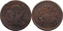 1/2 Cent 1807 - hlava Liberty