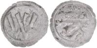 Haléř - "W"/ lev - z let 1511-1516