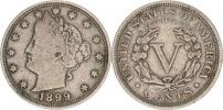 5 Cents 1899 KM 112