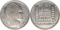 10 Francs 1930            KM 878    Ag 680  10 g
