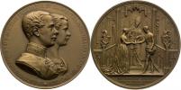 Bronzová medaile 1854/1958