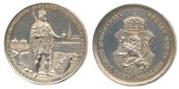 Lerchenau - medaile na korunovaci v Praze