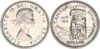 1 Dollar 1958 - Britská Kolumbie KM 55 Ag 800 23