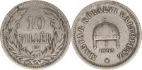 10 Fillér 1892 KB      "R"