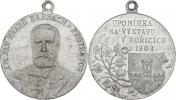 Pichl - medailka na výstavu v Hořicích 1903 - poprsí