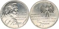 5 DM 1974 D - Kant Immanuel        KM 139