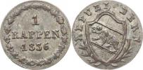 1 Rappen 1836         KM 175; HMZ 2/ 240