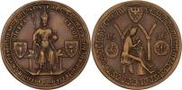 Kolářský - záslužná pobočková medaile 1996 - trůnící