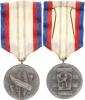 Medaile "Za upevňování přátelství ve zbrani" II .třída -stříbrná VM IV/55-II; Nov. 167