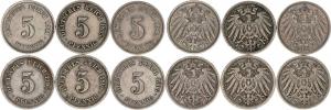 5 Pfennig 1895 F