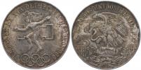 25 Pesos 1968 - olympiáda