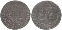 Groš štítový b.l. ražba z let 1428 - 1431