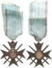 Vojenský kříž s meči" Za chrabrost" 1879-1915 II. stupeň - st říbrný