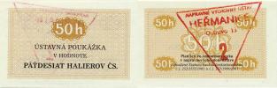 50 Halierov 1981 - ústavná poukážka