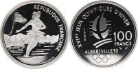 100 Francs 1989 - OH Albertville 1992