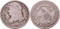 10 Cent 1831 - hlava Liberty