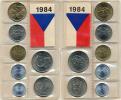 Ročníková sada mincí 1984