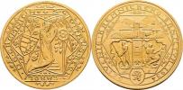 Hám - desetidukátová medaile na oživ. baníctva 1934 -