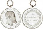 Wilhelm II. - medaile za statečnost a zásluhy