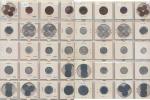 Konvolut 33 kusů různých mincí Ag +obecný kov (1 - 25 cents) uloženo v alb. listu