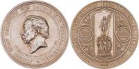 Seidan - AR medaile na odhalení pomníku v Praze 1858