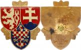 Čepicový odznak - Hradní stráž ČSFR 1991-1992