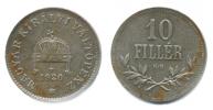 10 Fillér 1920 KB - Fe       "RR"