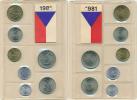 Ročníková sada mincí 1981_ve vlajce dírka od děrovačky