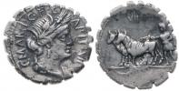 AR denár - serratus