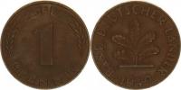 1 Pfennig 1948 J - Bank Deutscher Länder KM A101