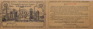 Königshof (Králův Dvůr) - 10 Haléřů 1.1.1916