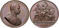 Tautenhayn - AE medaile na 60.narozeniny 1877 -