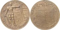Vídeň - kalendářní medaile na rok 1946 - Mars v brnění s mečem a