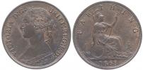1 Farthing 1868