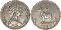 2 1/2 Shillings / 25 Cents 1964      CuNi     KM 4; Schön 43