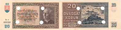 20 Koruna 1939
