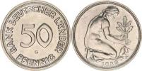 50 Pfennig 1950 G - Bank Deutscher Länder "RR" KM 104 (raženo 30 000 ks !) "excelentní stav"