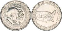 1/2 Dollar 1952 - T.Washington +G.Washington KM 200