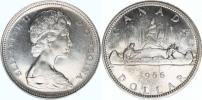 1 Dollar 1966 - kanoe        KM 64