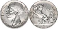 10 Lire 1927 R   var.: **FERT**     KM 68