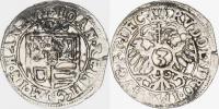 3 Kreuzer 1606 - s tit. Rudolfa II. Sa 2216 1