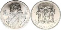 10 Dollars 1974 - Sir Henry Morgan a plachetnice      KM 63a
