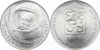 100 Kčs 1981 - kosmonautika
