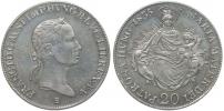 20 Krejcar 1835 B - s madonou