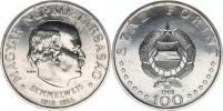 100 Forint 1968 - Semmelweis          KM 584      Ag 640  28 g