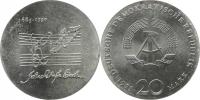 20 M 1975 - Johann Sebastian Bach        KM 59      "R"    Ag 625