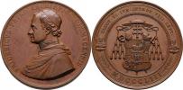 Radnitzky - AE intronizační medaile 8.9.1853 - poprsí