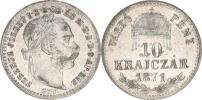 10 kr. 1871 GYF "R"