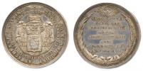 Lerchenau - Ag intronizační medaile